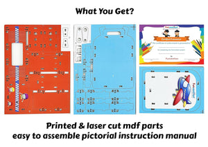 Funvention Airplane School Bag Pen Stand Go Science .
