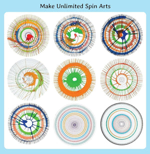 Funvention Spin Art Machine & Drawbot Go Science .