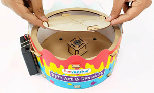 Funvention Spin Art Machine & Drawbot Go Science .