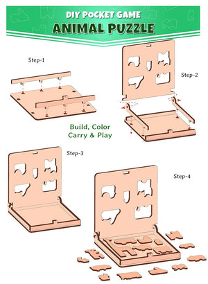 Funvention Pocket Game - DigiPuzzle Funvention Go Science Goods.
