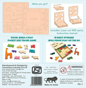 Funvention Pocket Game - DigiPuzzle Funvention Go Science Goods.