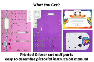 Funvention Unicorn School Bag Pen Stand Go Science .