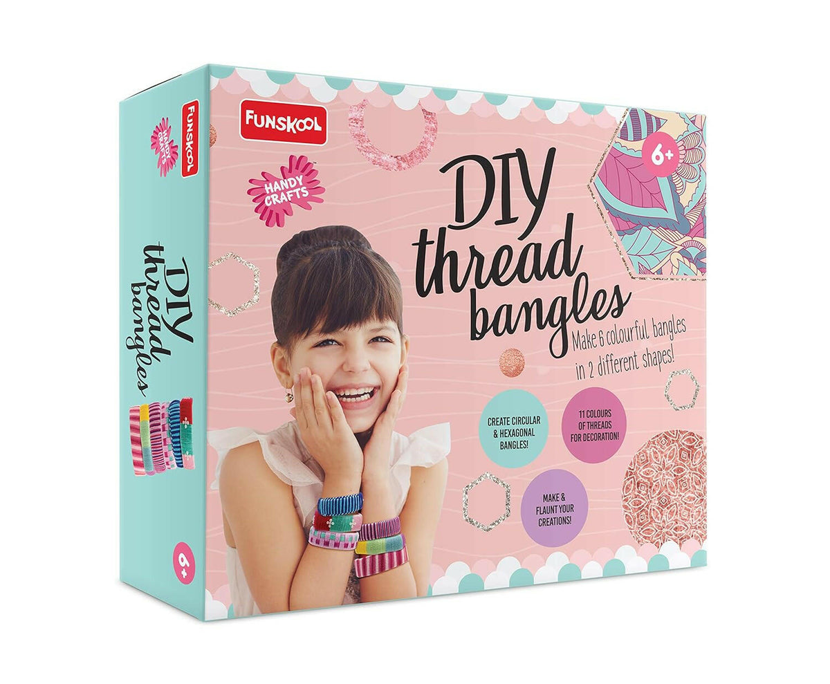 FUNSKOOL (INDIA) LTD DIY Thread Bangles Go Science Goods.