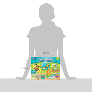 Imagimake Clay Murals - Jungle - Modelling Clay & Glass Paint Go Science Goods.