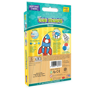 Imagimake Clay Sticker Rocket  Go Science 3 Yrs +.