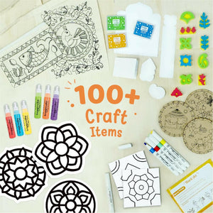 Imagimake Indian Art Forms Kit  Go Science 8 Yrs +.
