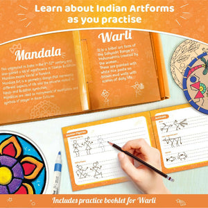 Imagimake Indian Art Forms Kit  Go Science 8 Yrs +.