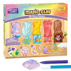Imagimake Magic Clay Marbling  Go Science Goods.