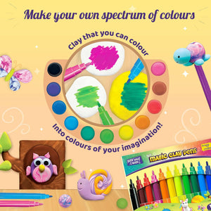 Imagimake Magic Clay Marbling Go Science Goods.