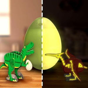 Imagimake Dinos & Egg - Green (Glow in the Dark)  Go Science 5 Yrs +.