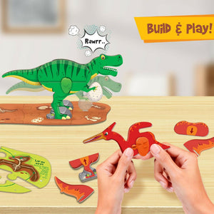 Imagimake Dinos & Egg - Green (Glow in the Dark)  Go Science 5 Yrs +.