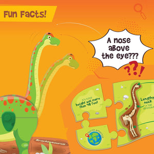 Imagimake Dino & Egg Orange (Glow in The Dark)  Go Science 5 Yrs +.