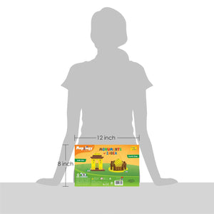 Imagimake India Gate & Sanchi Stupa | Monuments Of India - Mapology Go Science DIY | ACTIVITY KIT | AGE 5+ | MONUMENTS MAKING - INDIA.