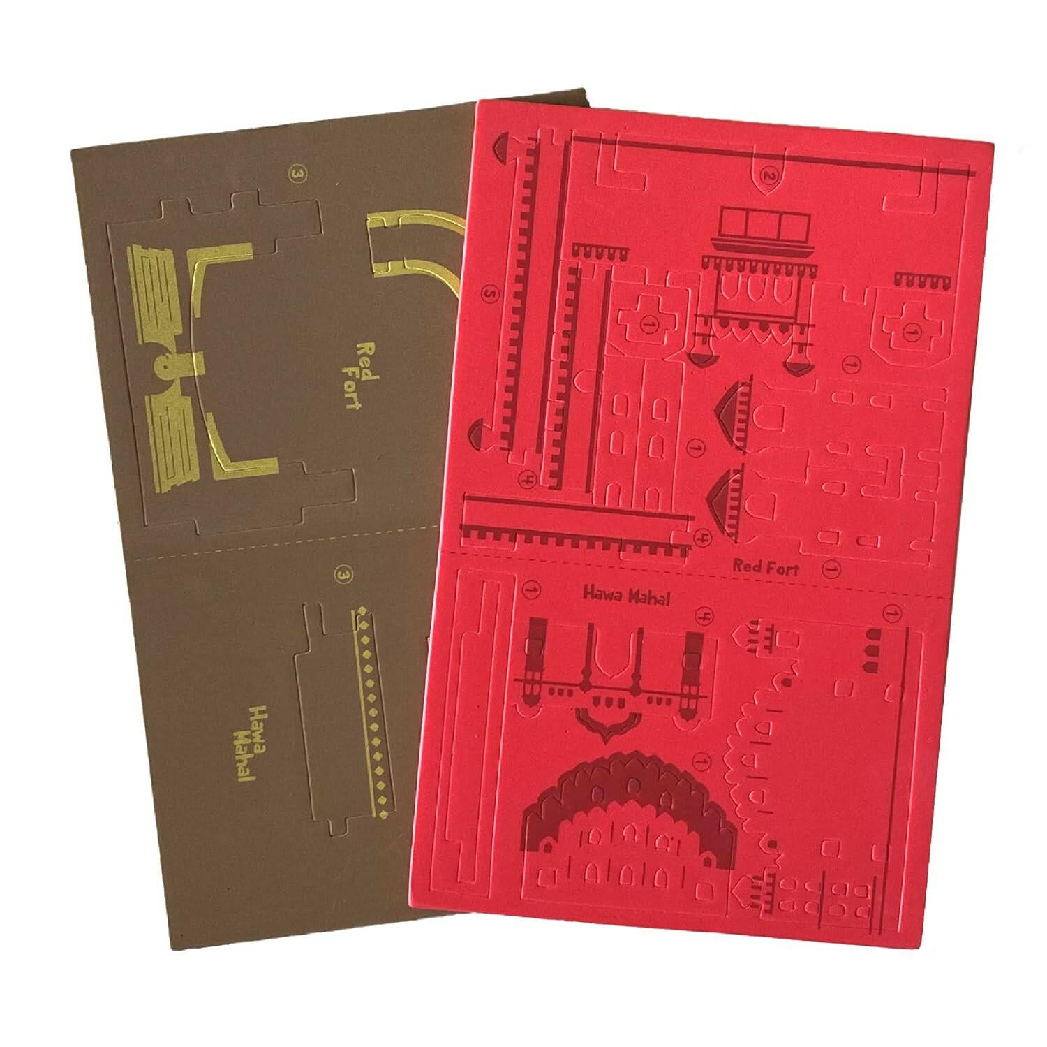 Imagimake Red Fort & Hawa Mahal - Monuments Of India - Mapology  Go Science DIY | ACTIVITY KIT | AGE 5+ | INDIAN MONUMENTS MAKING.
