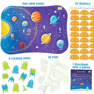 Imagimake Solar System Mapology Go Science DIY | SOLAR SYSTEM ACTIVITY KIT | AGE 4+.