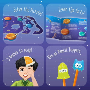 Imagimake Solar System Mapology Go Science DIY | SOLAR SYSTEM ACTIVITY KIT | AGE 4+.