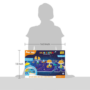 Imagimake Solar System Mapology Go Science DIY | SOLAR SYSTEM ACTIVITY KIT | AGE 4+.