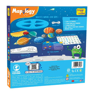 Imagimake Solar System Mobile Mapology Go Science DIY | SOLAR SYSTEM ACTIVITY KIT | AGE 5+.