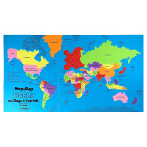 Imagimake World with Flags & Capitals Mapology Go Science Goods.