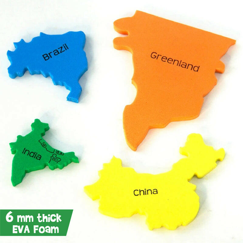 Imagimake Mapology World - World Map Puzzle  Go Science Goods.