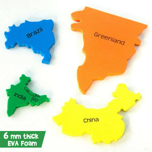 Imagimake Mapology World - World Map Puzzle Go Science Goods.