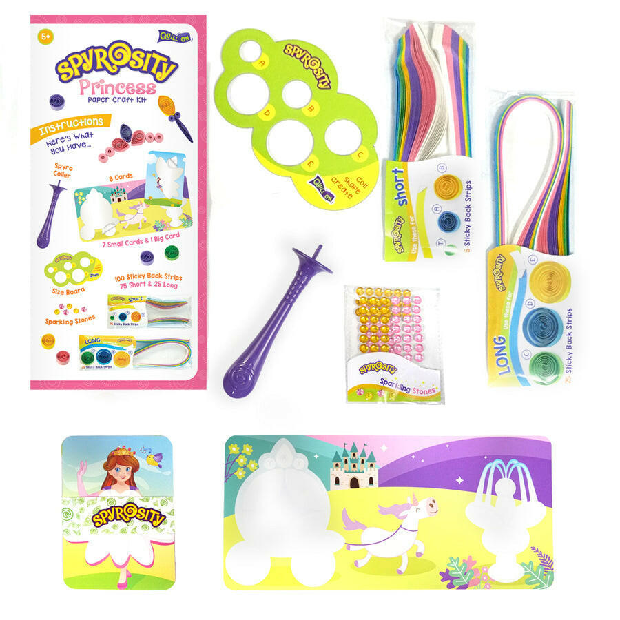 Imagimake Spyrosity Princess Themed Craft Kit  Go Science Goods.
