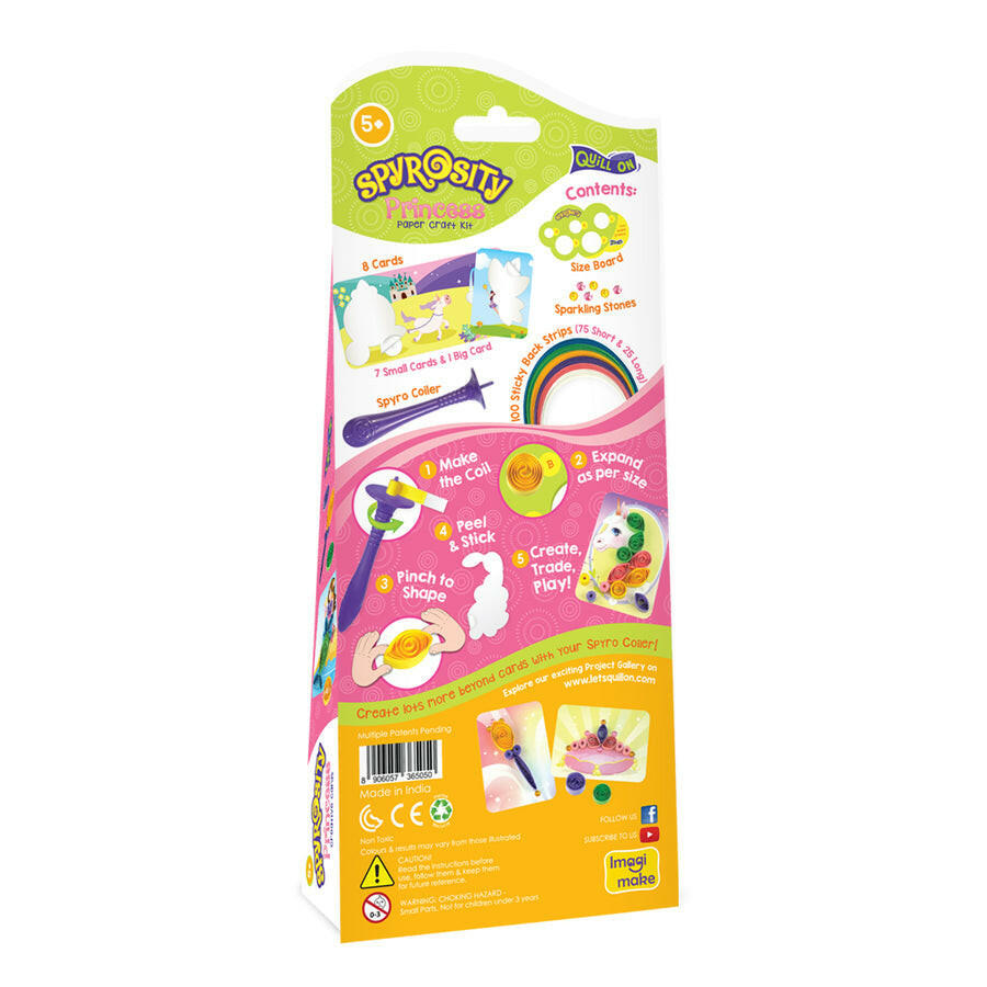 Imagimake Spyrosity Princess Themed Craft Kit  Go Science Goods.