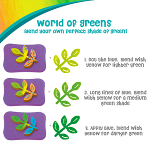 Imagimake Stamp Art Garden Theme Go Science DIY | STAMP ART ACTIVITY KIT | AGE 3+ | GARDEN THEME.