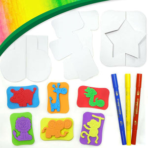 Imagimake Stamp Art Jungle Theme  Go Science Goods.