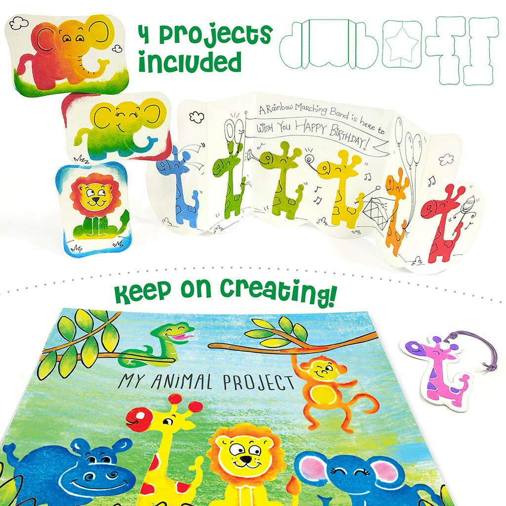 Imagimake Stamp Art Jungle Theme  Go Science Goods.