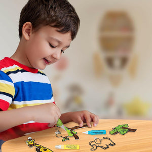 Imagimake Window Art Jungle Go Science Goods.