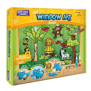 Imagimake Window Art Jungle Go Science Goods.