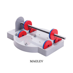 Model of a MAGLEV (Magnetic Levitation) system on a white background. Magnetic Levitation Kit itsy bitsy at Go science product image 11