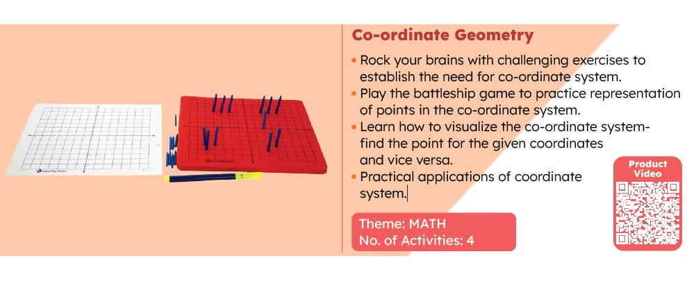 Coordinate Geometry - Math School Project kit for Grade 9/Class 9
