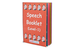 Speech Booklet with cow illustrations on a white background. Available at Go Science