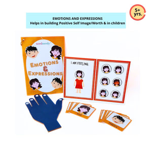 Emotions and expressions educational kit for children with cards and a glove. Nerd Nerdy Emotions and Expressions/enhance self awareness and self worth available at Go Science image 4
