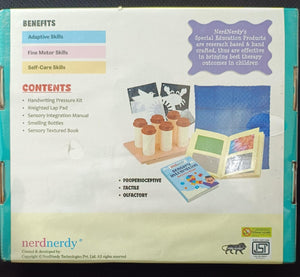 NerdNerdy educational product packaging with features and contents listed. Available at Go Science