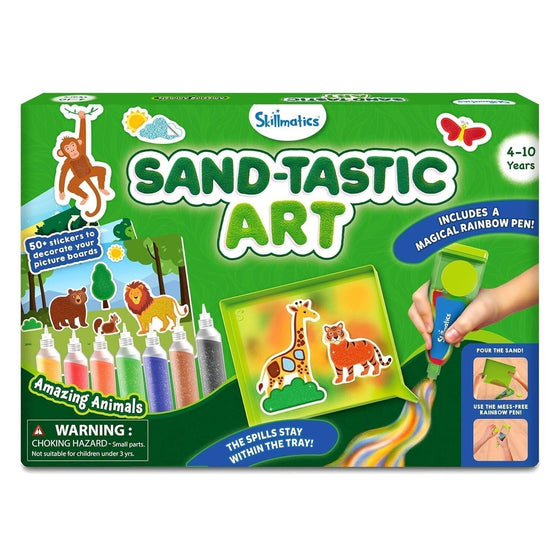 Skillmatics Sandtastic Art - Animals Go Science .