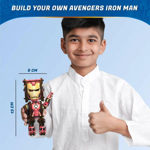 Skillmatics Buildable Iron Man Go Science .