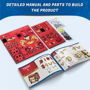 Skillmatics Buildable Iron Man Go Science .