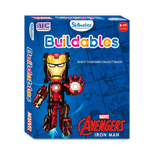 Skillmatics Buildable Iron Man Go Science .