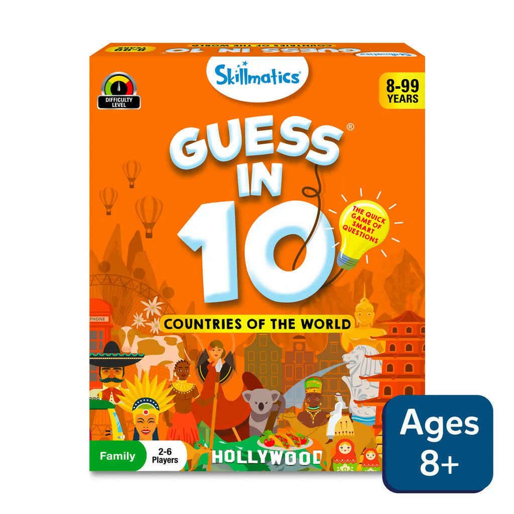 Skillmatics Guess in 10 - Countries Of The World Go Science .