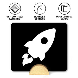 Skillmatics High Contrast Flash Cards Go Science .