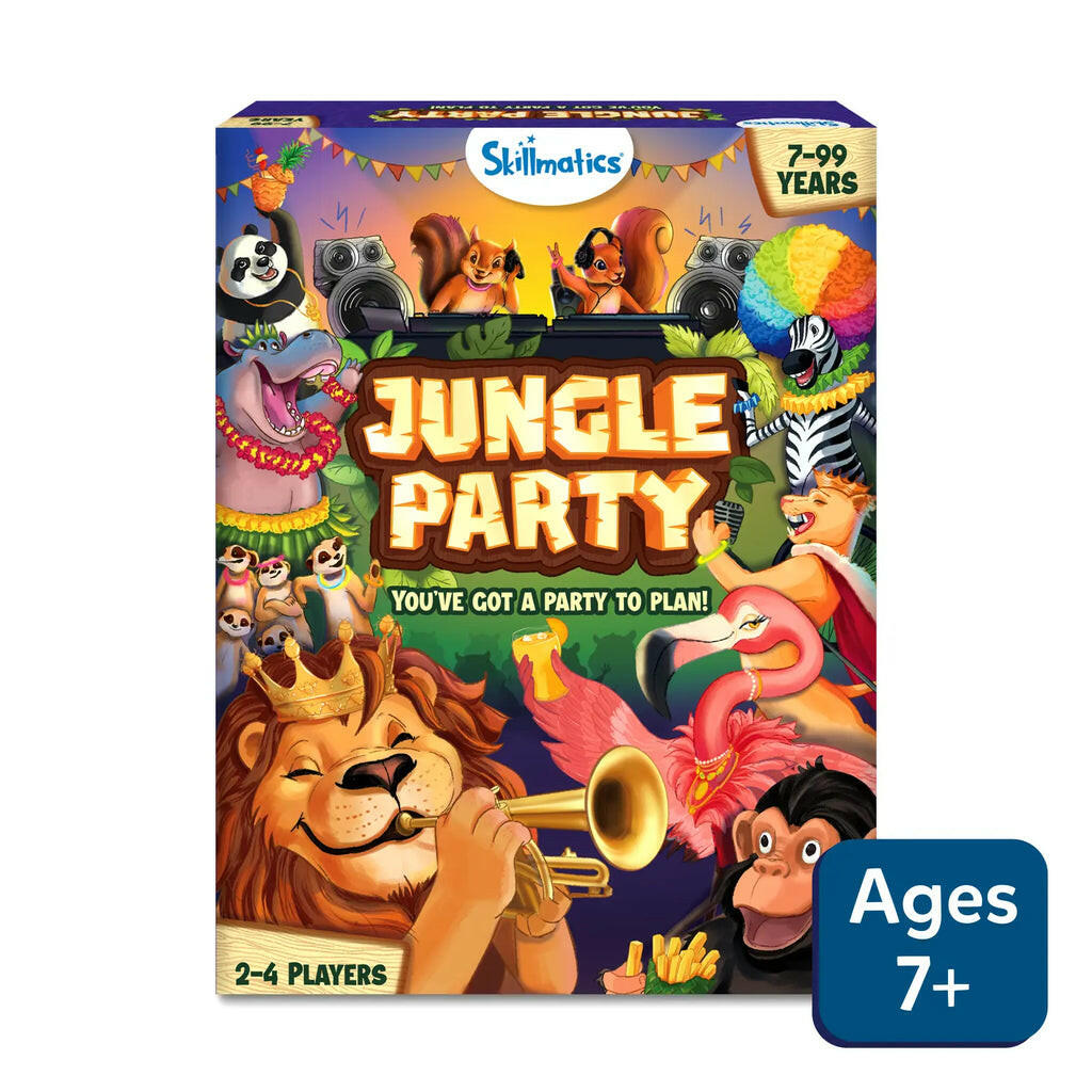 Skillmatics Jungle Party - Card Game of Strategy & Luck Go Science .