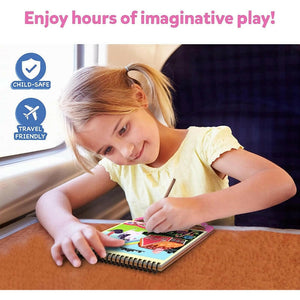 Skillmatics Magical Scratch Art Book: Unicorns & Princesses Go Science .