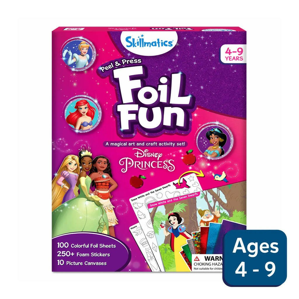 Skillmatics Foil Fun - Disney Princess Go Science .