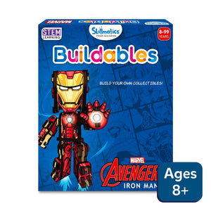 Skillmatics Buildable Iron Man Go Science .