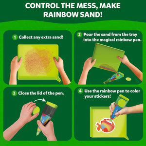 Skillmatics Sandtastic Art - Animals Go Science .