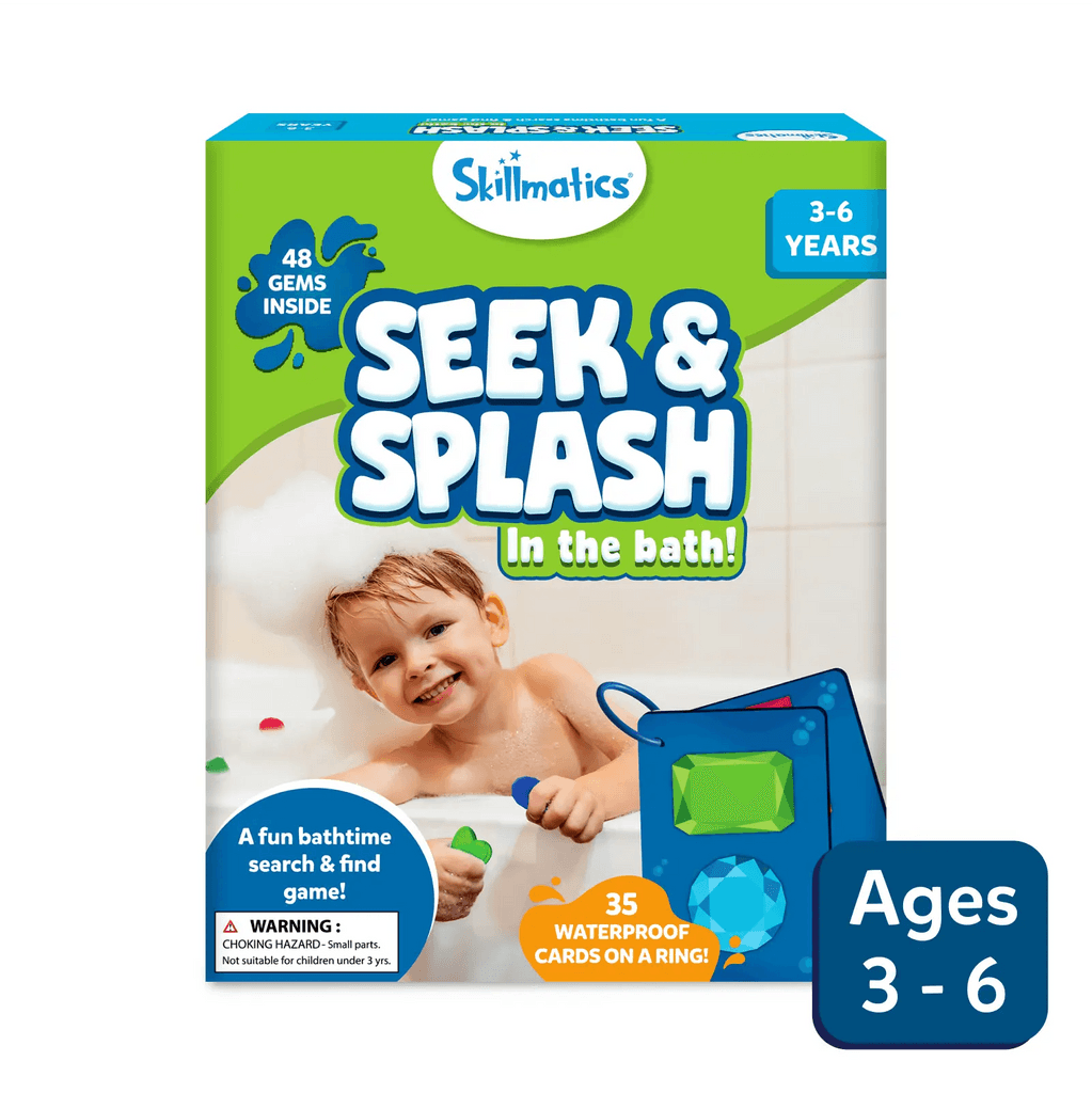 Skillmatics Seek & Splash Junior | Bath time Search and Find Game Go Science .