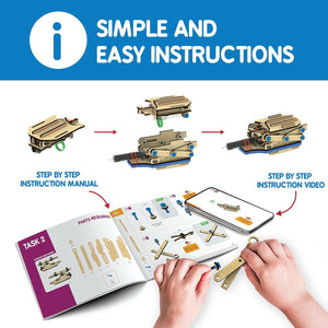 Skillmatics Buildable Hydraulic Launcher Go Science .